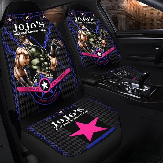 JoJo's Bizarre Adventure Joseph Joestar Car Seat Covers