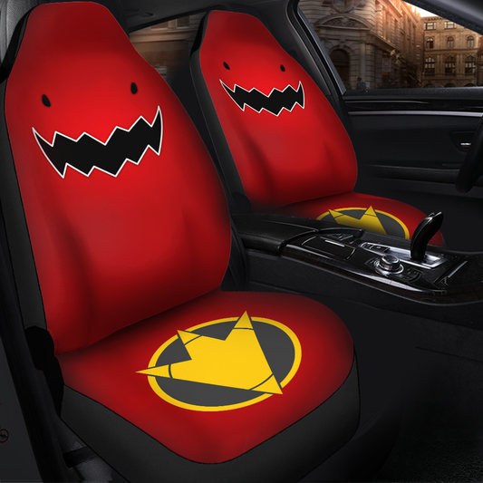 Red Dino Thunder Power Rangers Car Seat Covers