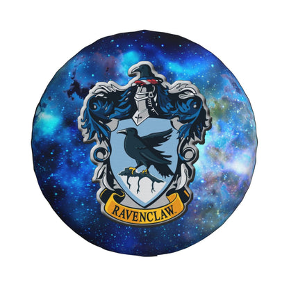 HP Spare Tire Cover Revenclaw House Crest Symbol Galaxy Tire Covers Blue