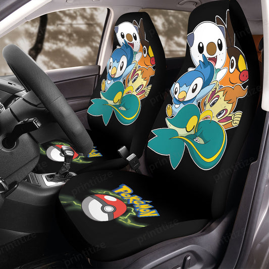 PKM Car Seat Covers Starters PKM Gen 4 And Gen 5 Seat Covers Black