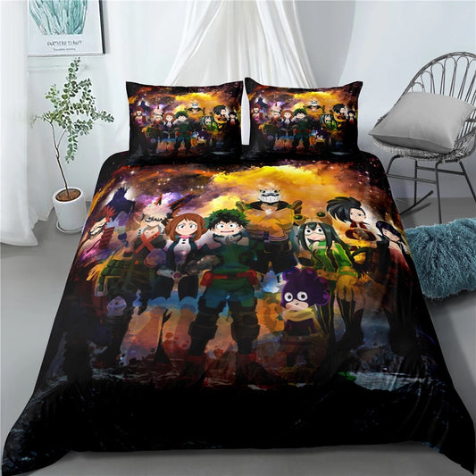 Pieces My Hero Academia Bedding Set