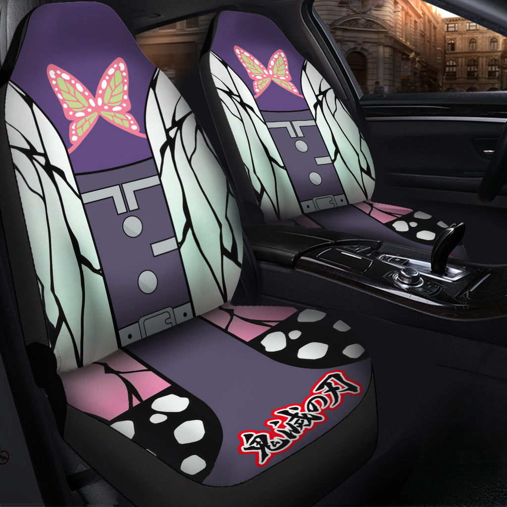 Demon Slayer Anime Shinobu Car Seat Covers