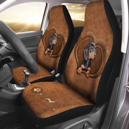 Home Is Where My Dachshund Is Car Seat Covers