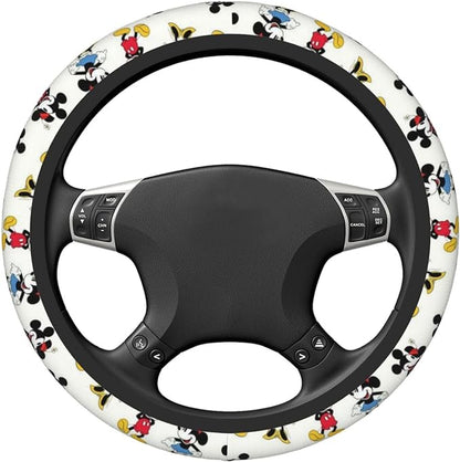 MM Steering Wheel Cover DN MM And Minnie Cute Pattern Driving Wheel Cover Colorful