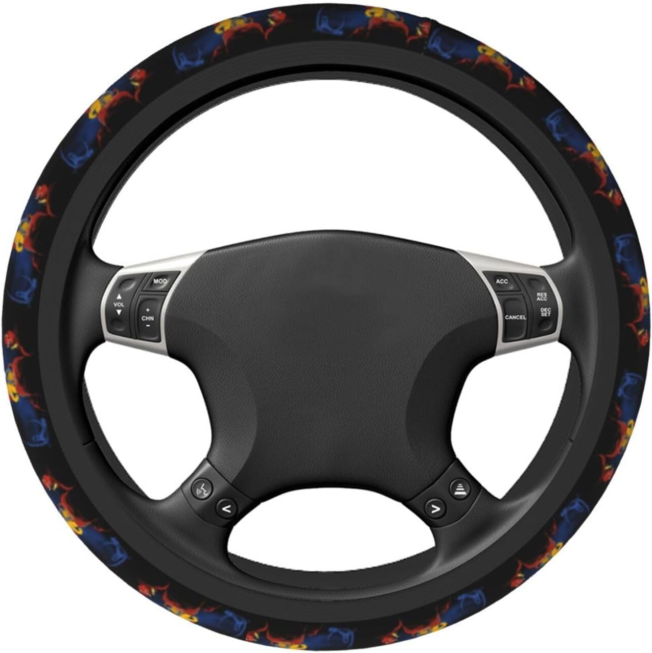 LK Steering Wheel Cover The LK Ceremony Driving Wheel Cover Black