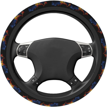 LK Steering Wheel Cover The LK Ceremony Driving Wheel Cover Black