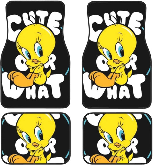 Looney Tunes Car Floor Mats Looney Tunes Cute Or What Tweety Car Mats