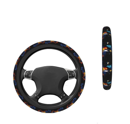 LK Steering Wheel Cover The LK Ceremony Driving Wheel Cover Black