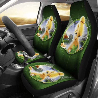 Tinker Bell Car Seat Covers Tinker Bell Tears The Leaf Seat Covers Green