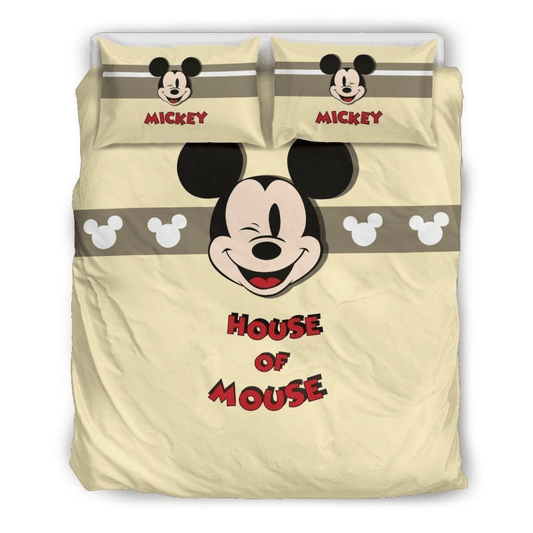 MM Bedding Set DN MM House Of Mouse Duvet Covers Yellow Unique Gift