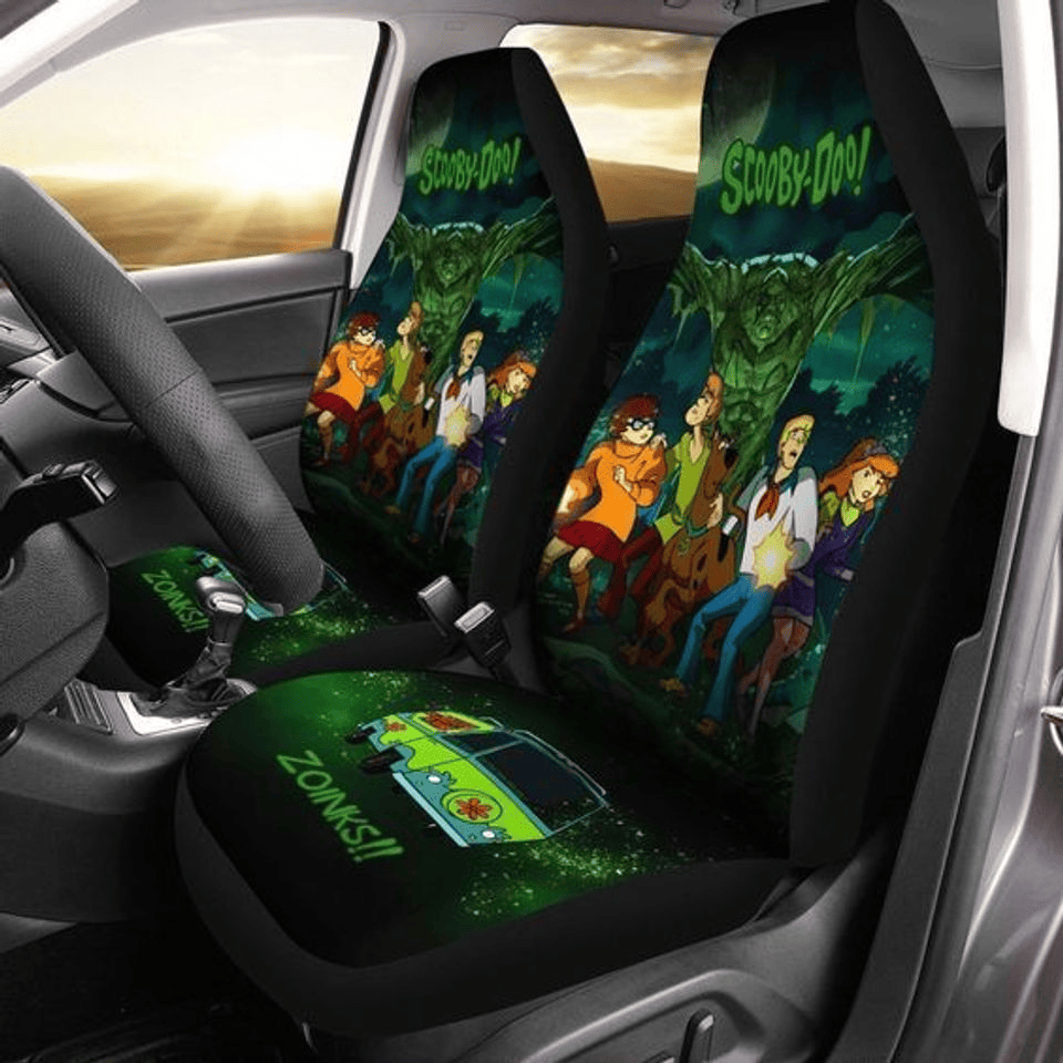 Scooby Doo Car Seat Covers Scooby Doo Team Monster Seat Covers Green