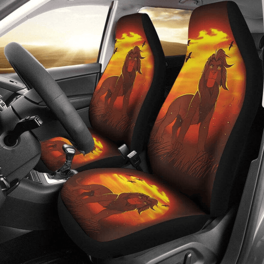 LK Car Seat Covers The LK Simba In Sunset Seat Covers Brown