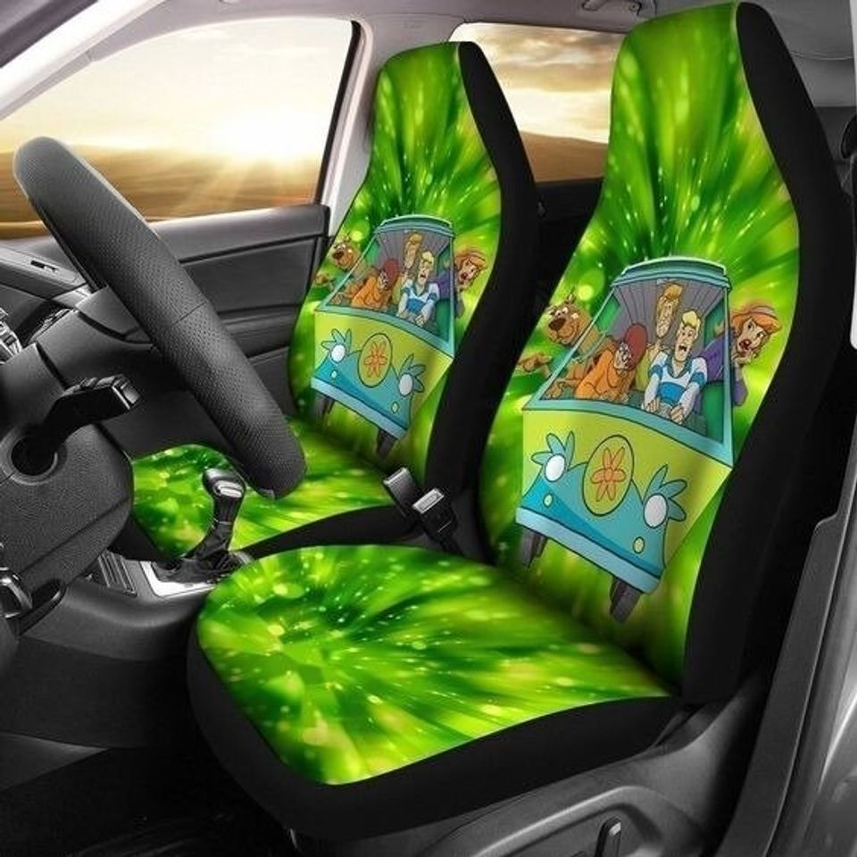 Scooby Doo Car Seat Covers Mystery Machine Van Scooby Doo Seat Covers Green