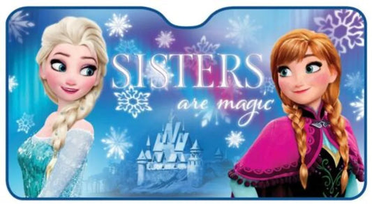 Frozen Car Sun Shade Frozen Elsa And Anna Sisters Are Magic Winshield Sun Shade Blue