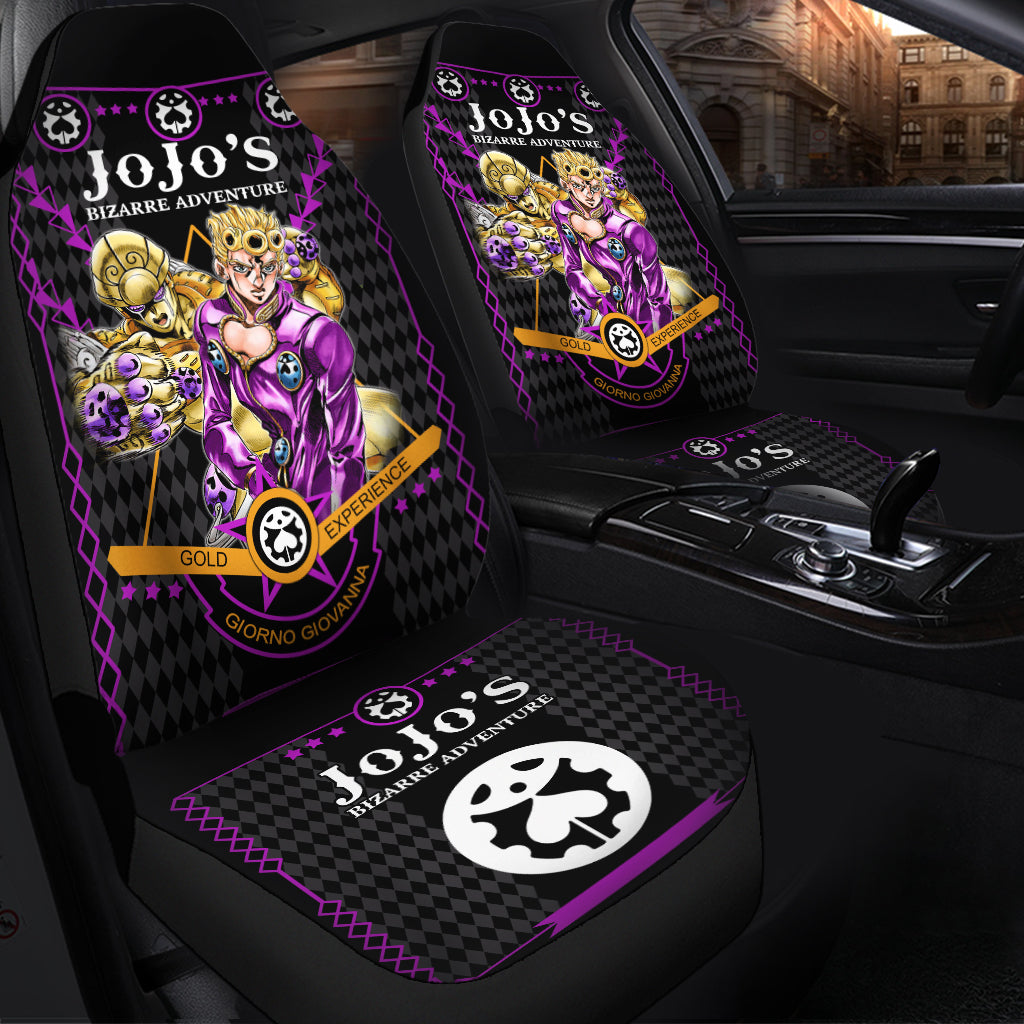 JoJo Bizarre Adventure Giorno Car Seat Covers
