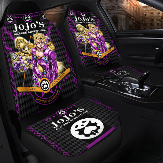 JoJo Bizarre Adventure Giorno Car Seat Covers