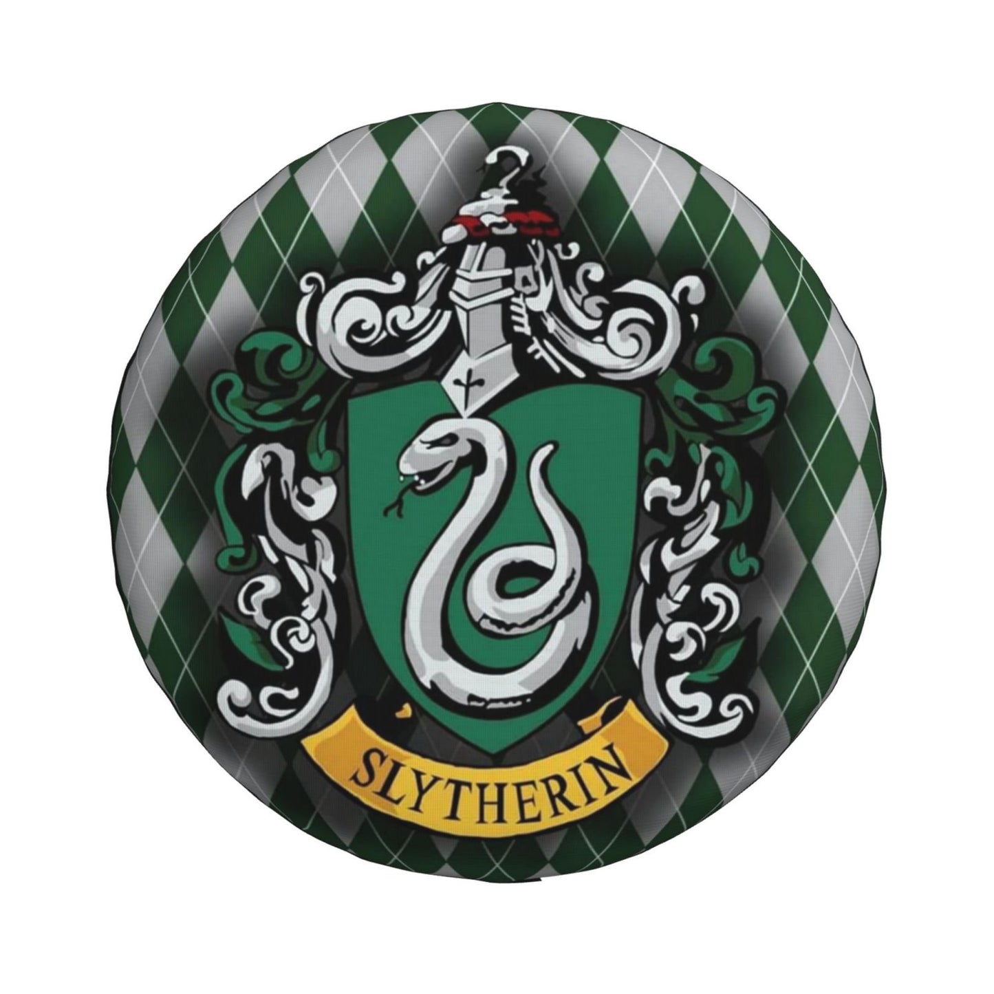 HP Spare Tire Cover Slytherin House Crest Symbol Tire Covers Green