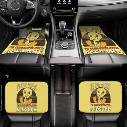 Looney Tunes Car Floor Mats I'm Not Short I'm Concentrated Awesome Car Mats