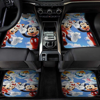 DN Car Mats MM And Friends Making Star Shape Car Floor Mats Colorful