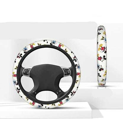 MM Steering Wheel Cover DN MM And Minnie Cute Pattern Driving Wheel Cover Colorful