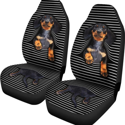 Dachshund Custom Car Seat Covers