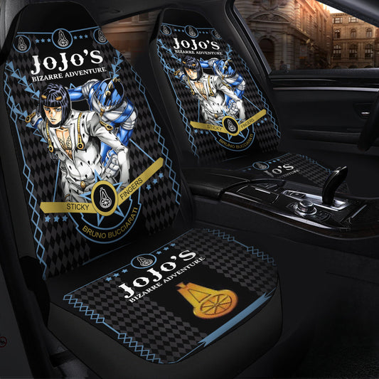 JoJo Bizarre Adventure Bucciarati Car Seat Covers