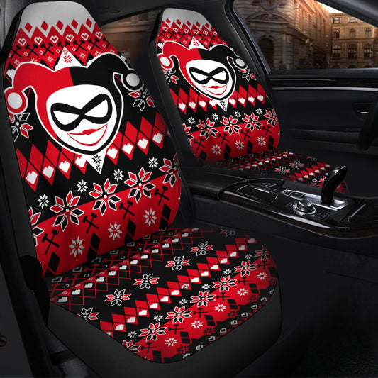Christmas Harley Quinn Car Seat Covers