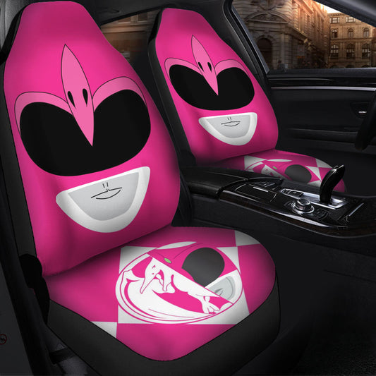 Mighty Morphin Power Rangers Pink Car Seat Covers