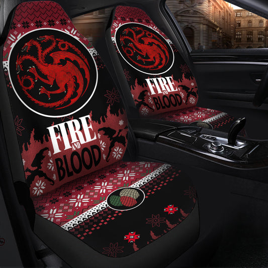 Christmas Game Of Thrones Targaryen Christmas Car Seat Covers