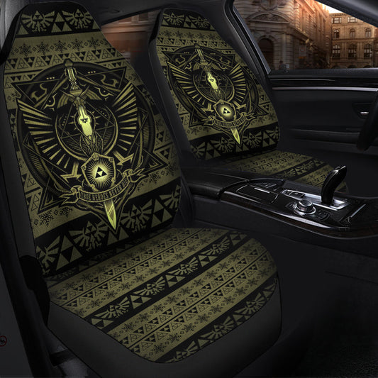 Legend Of Zelda Christmas Vintage Car Seat Covers