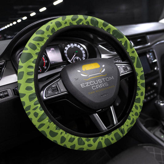 Dragon Ball Steering Wheel Cover Dragon Ball Cell Skin Cosplay Driving Wheel Cover Green