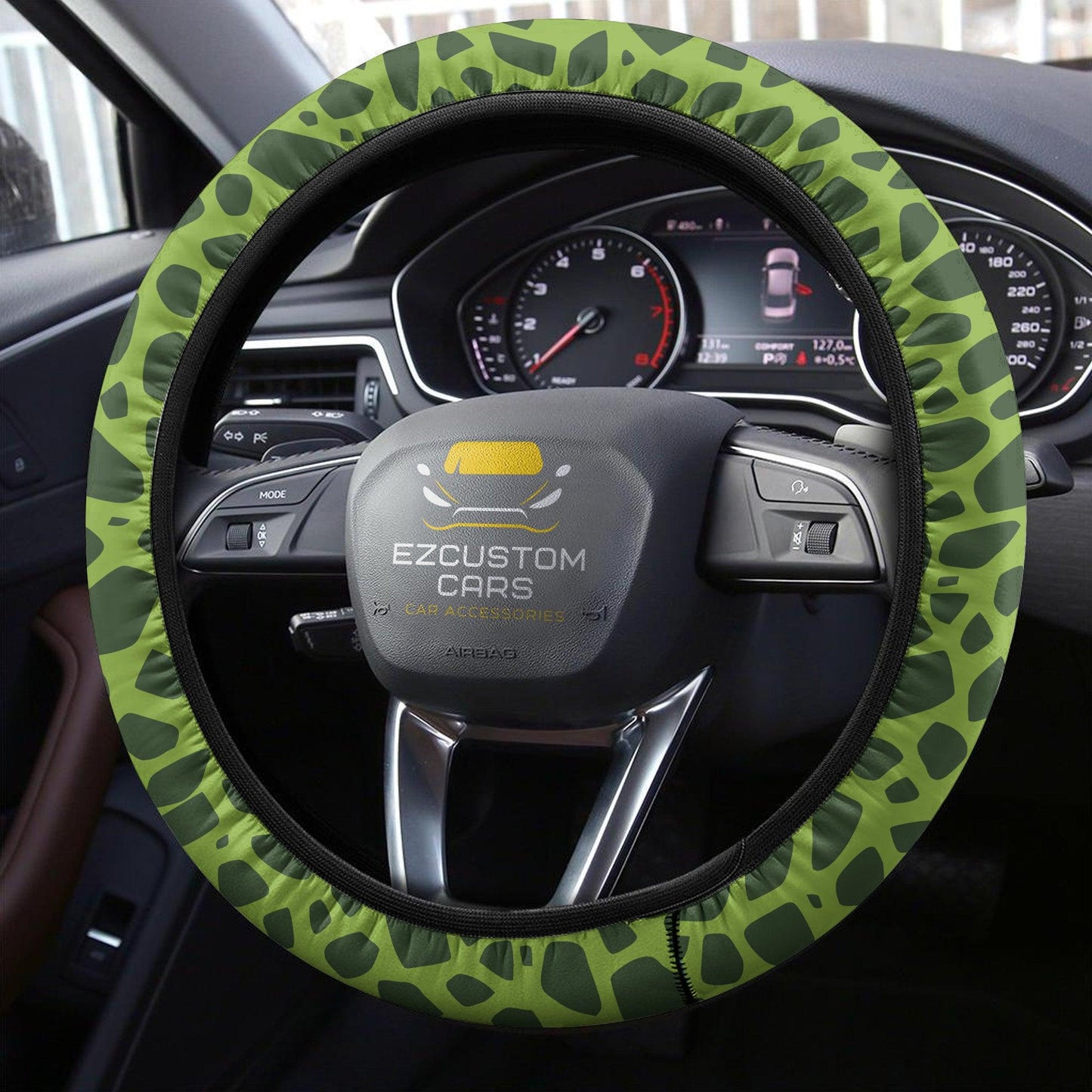 Dragon Ball Steering Wheel Cover Dragon Ball Cell Skin Cosplay Driving Wheel Cover Green