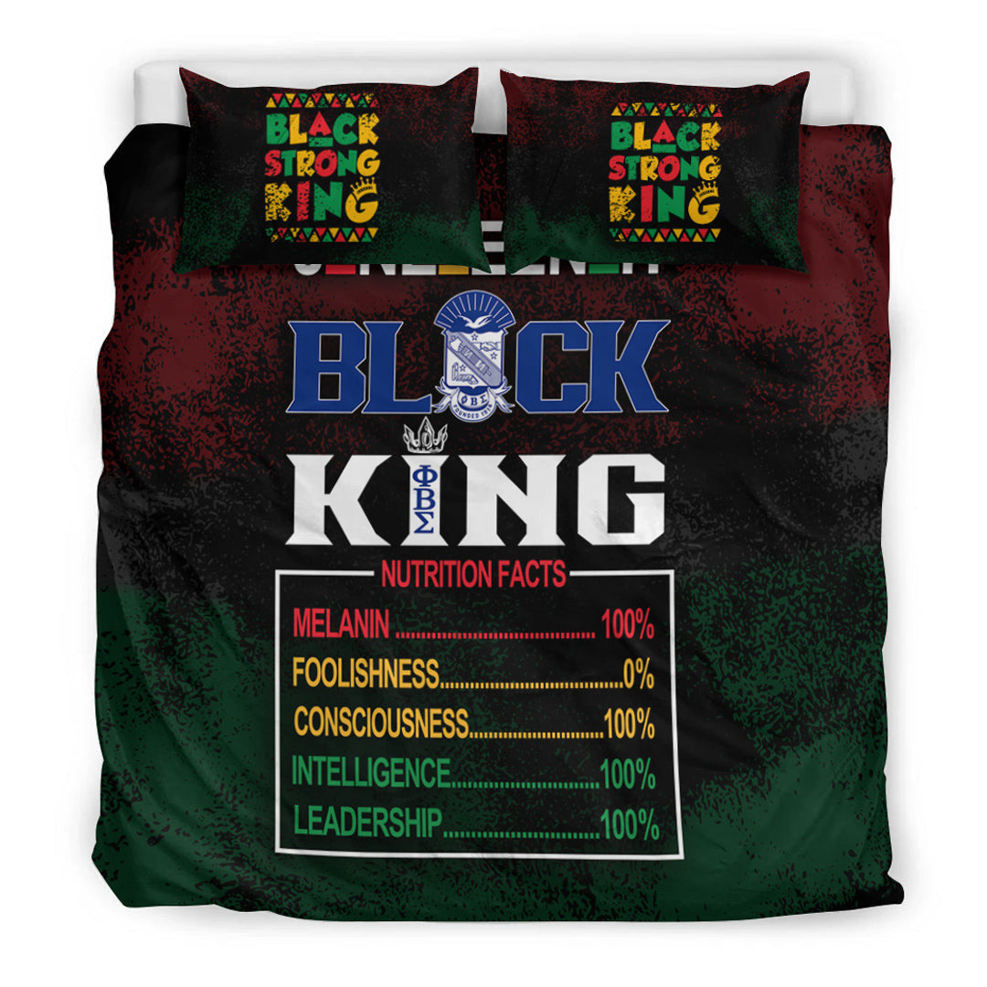 Juneteenth Bedding Set Phi Beta Sigma Nutrition Facts Juneteenth Duvet Covers Colorful Unique Gift