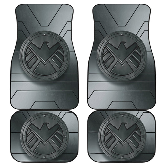 MV Car Floor Mats Agents Of Shield Symbol MV Car Mats