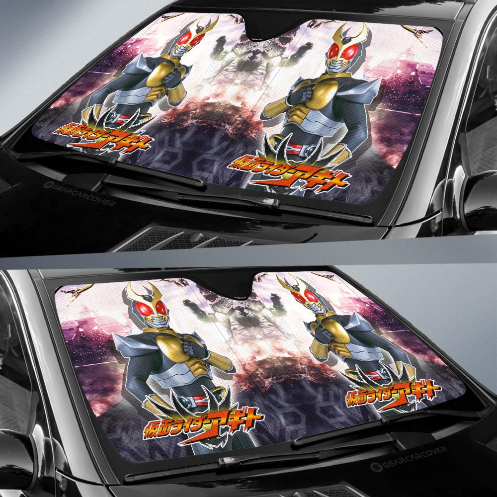 Agito Car Sunshade Custom Kamen Rider Car Accessories