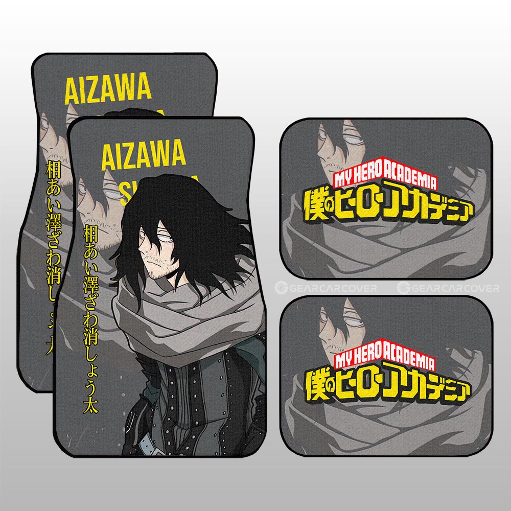 My Hero Academia Car Mats Aizawa Shouta Car Floor Mats