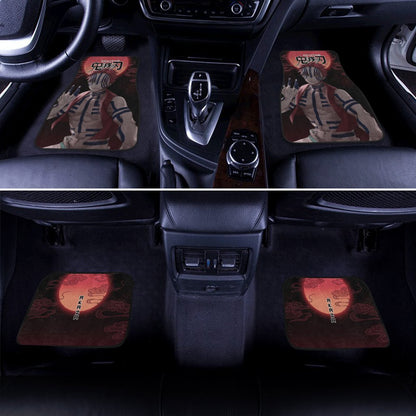 Demon Slayer Car Mats Akaza Car Floor Mats Demon Slayer: Kimetsu no Yaiba Demon Slayer Car Floor Mats