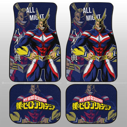 My Hero Academia Car Mats All Might Car Floor Mats