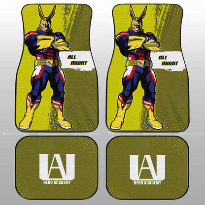 My Hero Academia Car Mats All Might Car Floor Mats