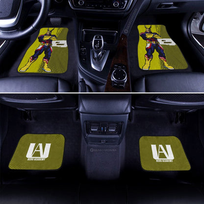 My Hero Academia Car Mats All Might Car Floor Mats