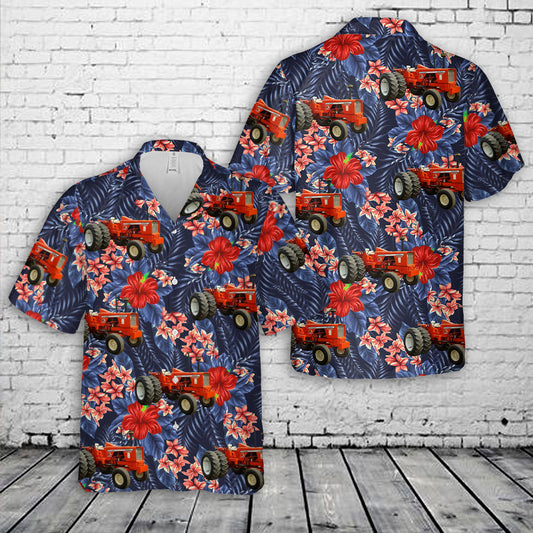 Allis-Chalmers 190XT Tractor Hawaiian Shirt