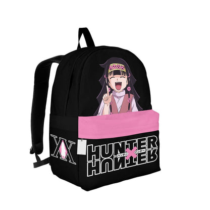 Hunter X Hunter Backpack Hunter X Hunter Alluka Zoldyck Graphic Backpacks Black Pink