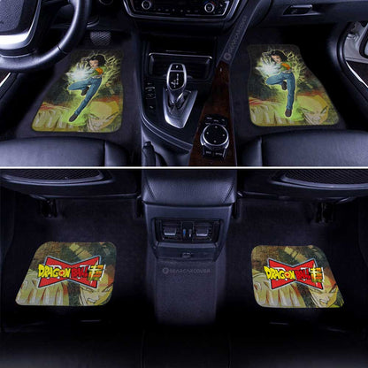 Dragon Ball Car Mats Android 17 Car Floor Mats Demon Slayer Car Floor Mats