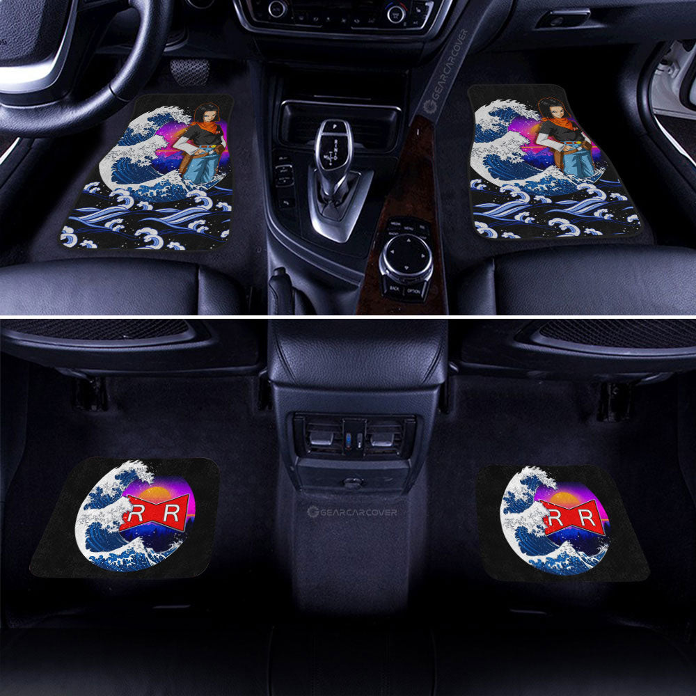 Dragon Ball Car Mats Android 17 Car Floor Mats Dragon Ball Car Interior Floor Mats