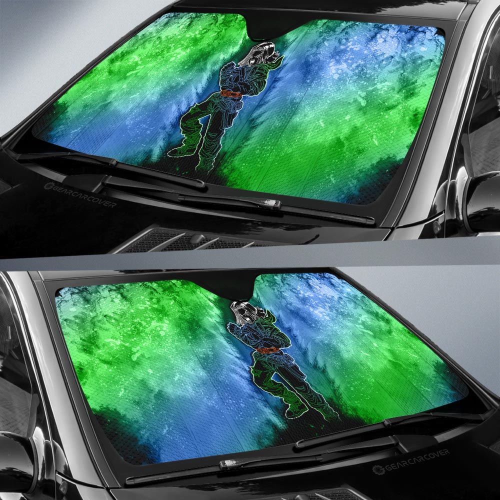 Android 17 Car Sunshade Custom Anime Car Accessories