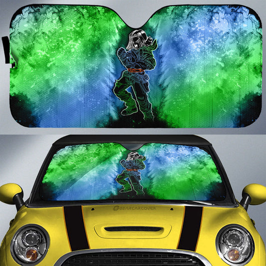 Android 17 Car Sunshade Custom Anime Car Accessories