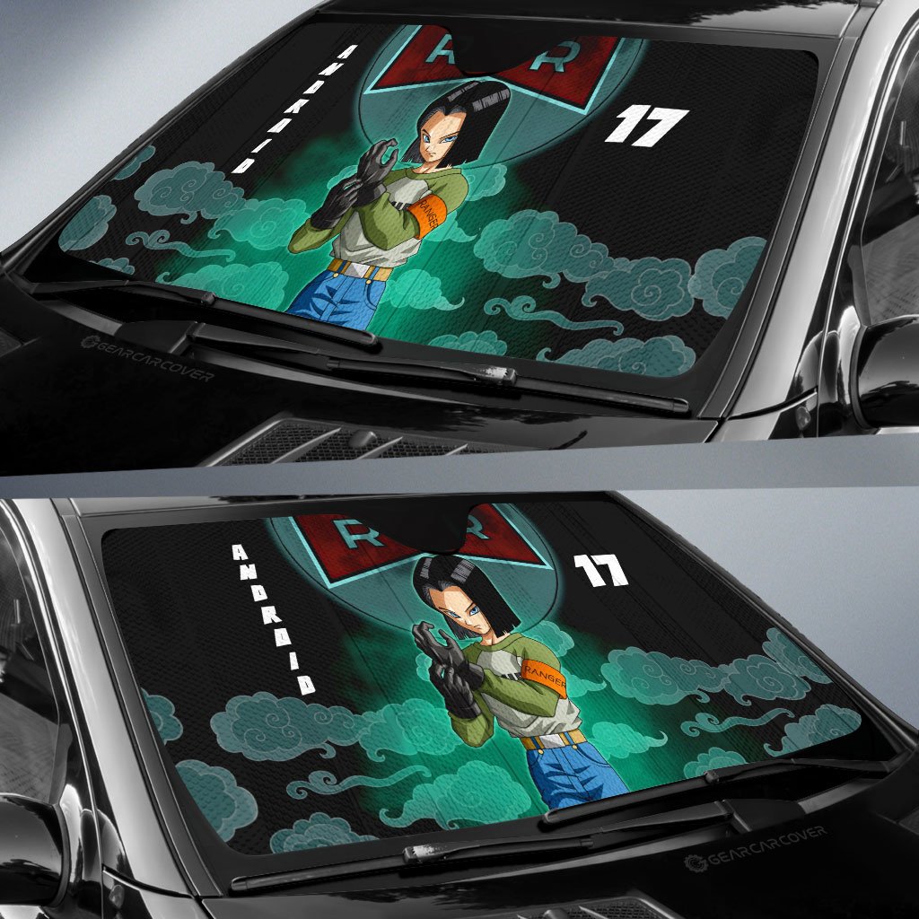 Android 17 Car Sunshade Custom Car Accessories