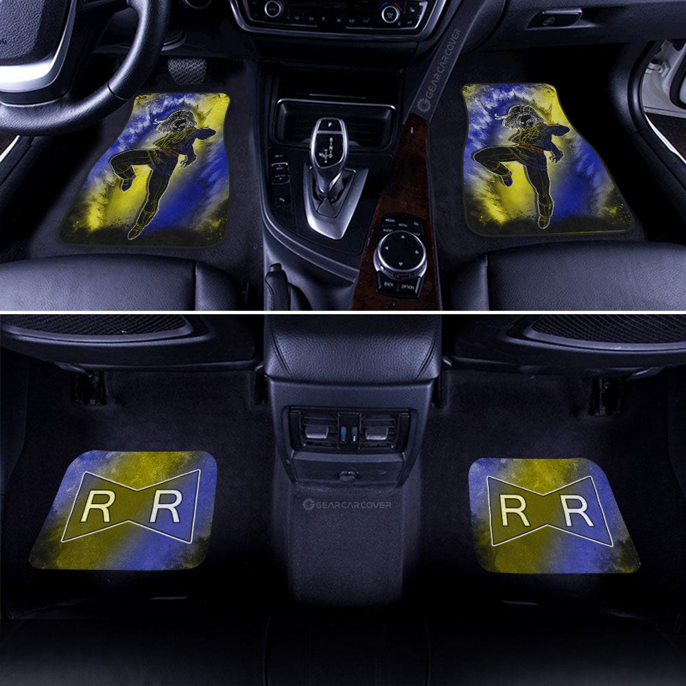 Dragon Ball Car Mats Android 18 Car Floor Mats Anime Car Floor Mats