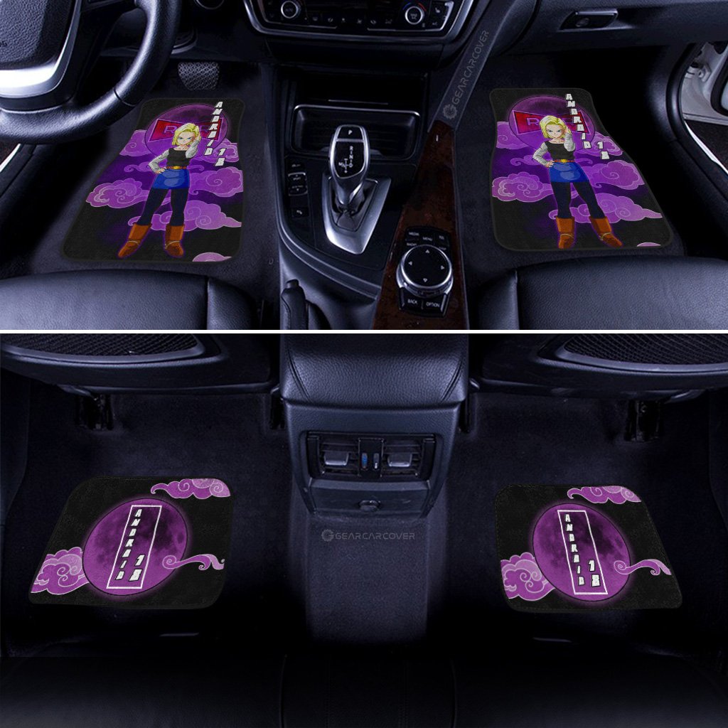 Dragon Ball Car Mats Android 18 Car Floor Mats Car Interior Floor Mats