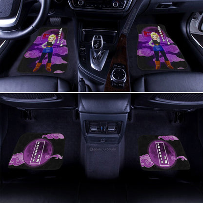 Dragon Ball Car Mats Android 18 Car Floor Mats Car Interior Floor Mats